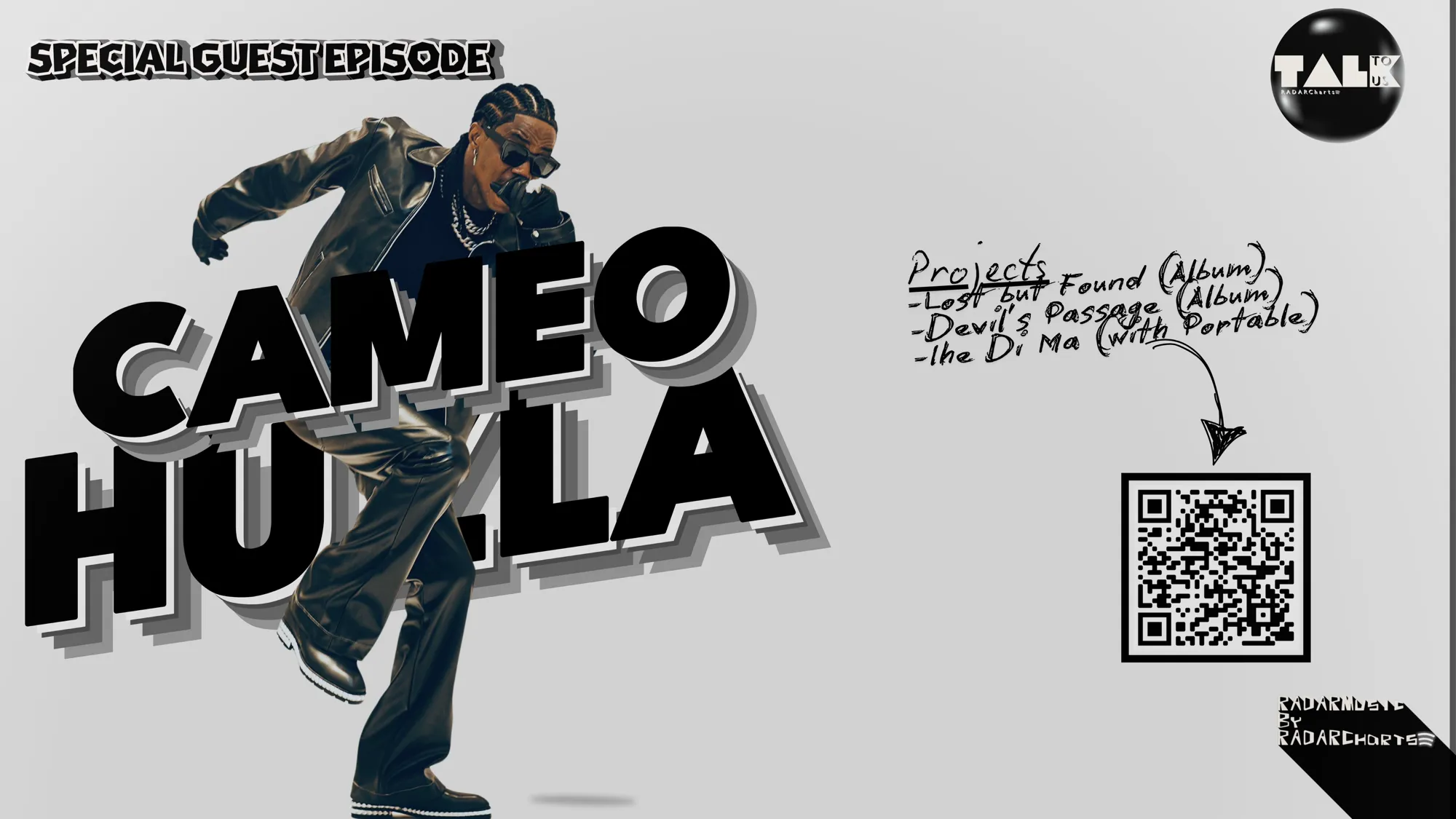 TALK TO US SPECIAL: CAMEO HUZLA
